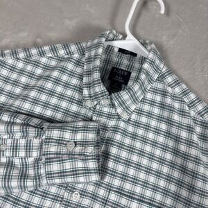 J CREW SLIM FIT FLEX OXFORD MULTICOLOR BUTTON DOWN SHIRT MENS SMALL